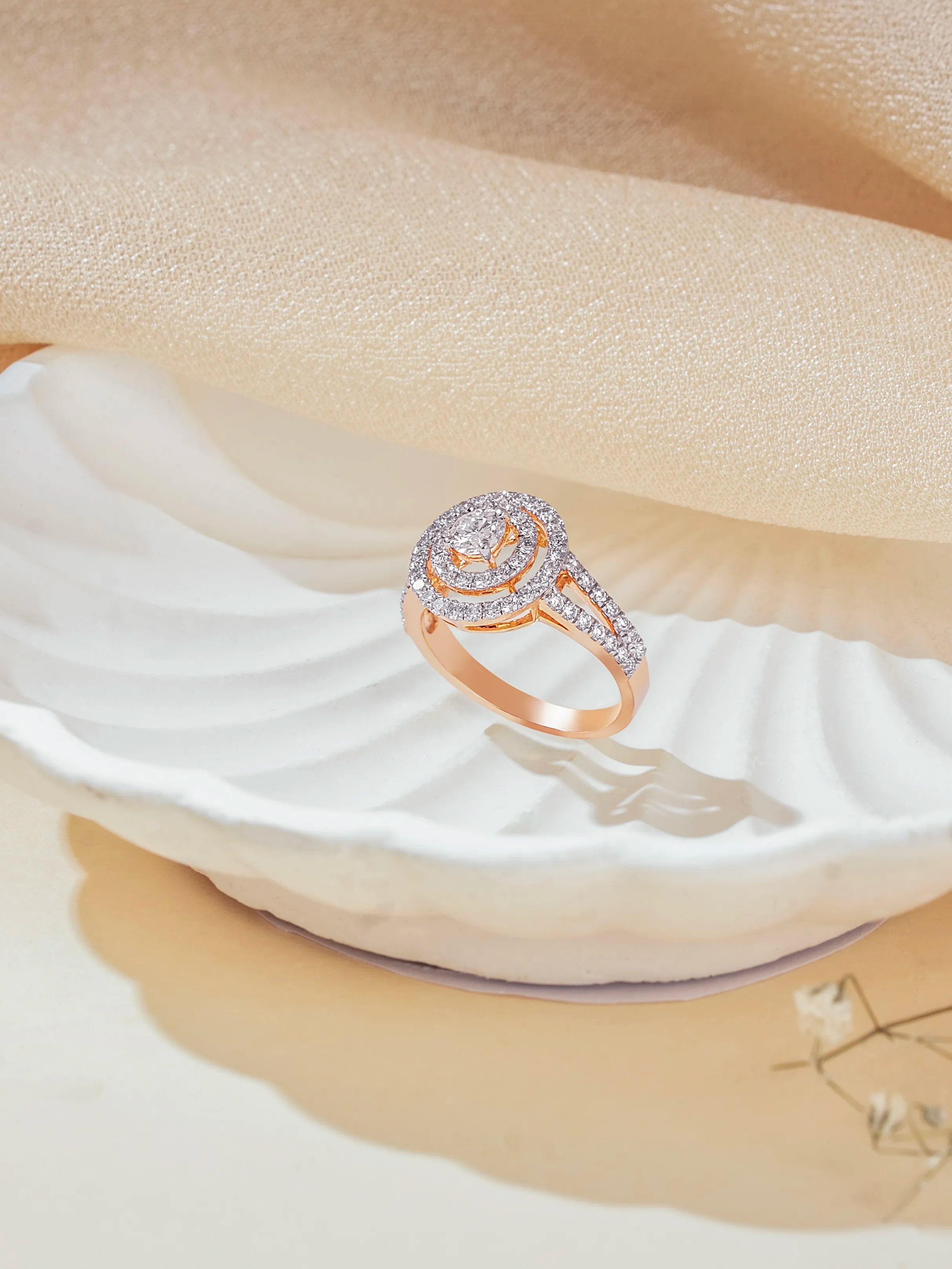 Forever Halo Lab-Diamond Ring