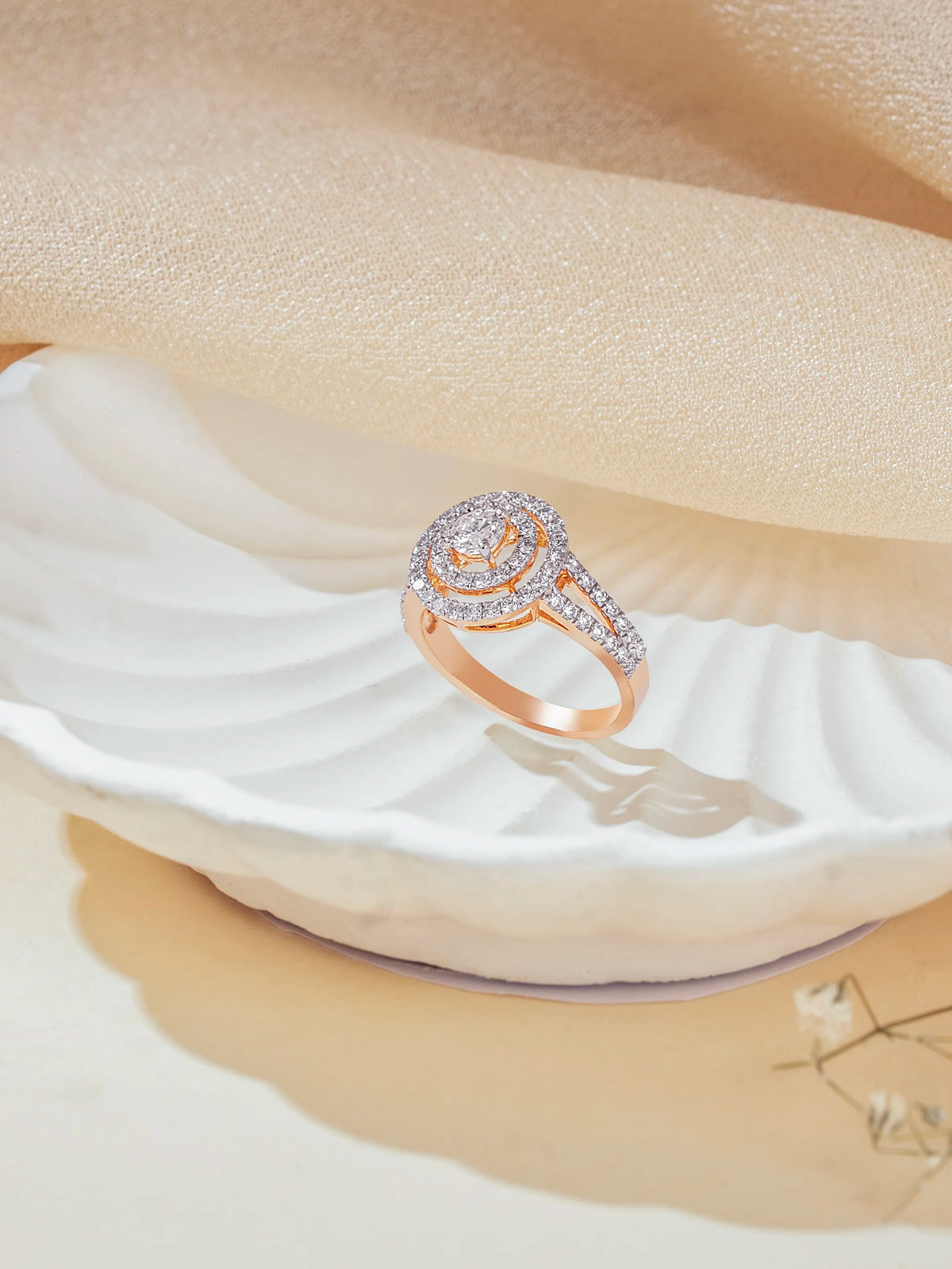Forever Halo Lab-Diamond Ring