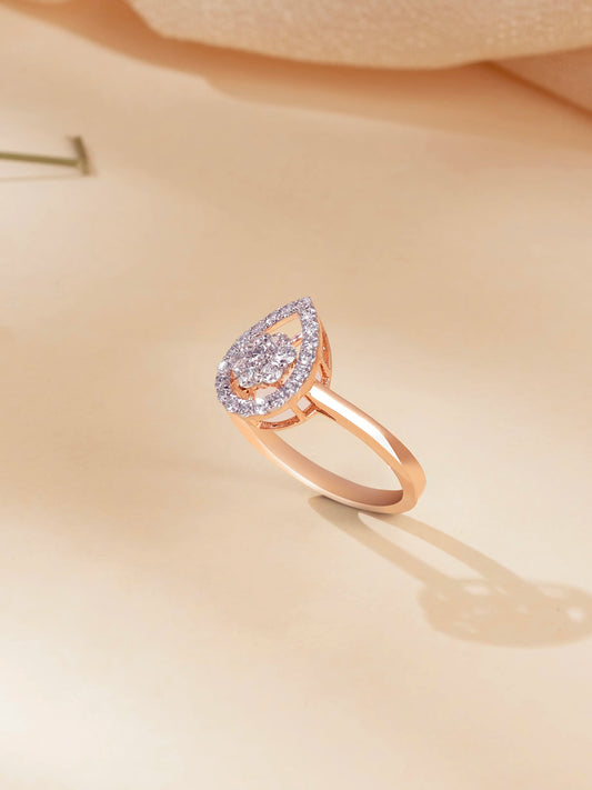 Midnight Pear Spark Ring