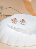 Blossom Petal Diamond Studs