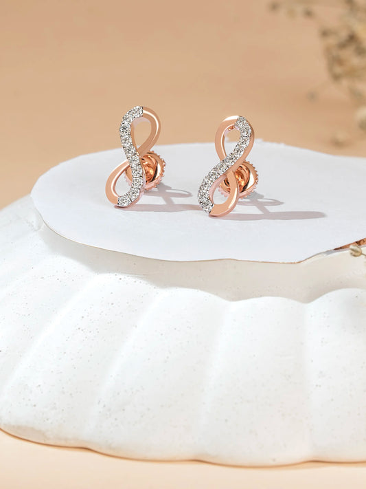 The Infinity Glow Studs
