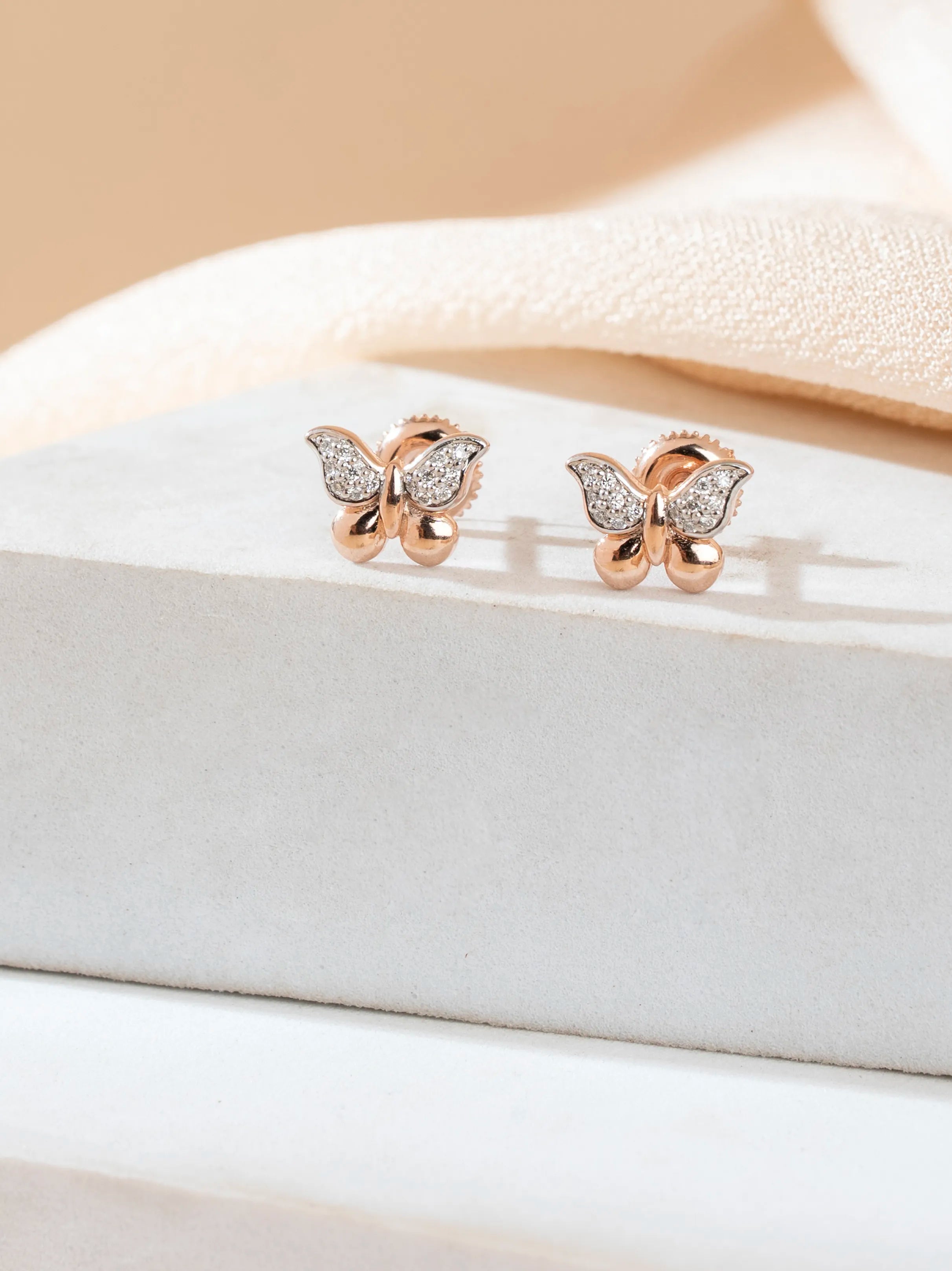 The Flutter Shine Studs