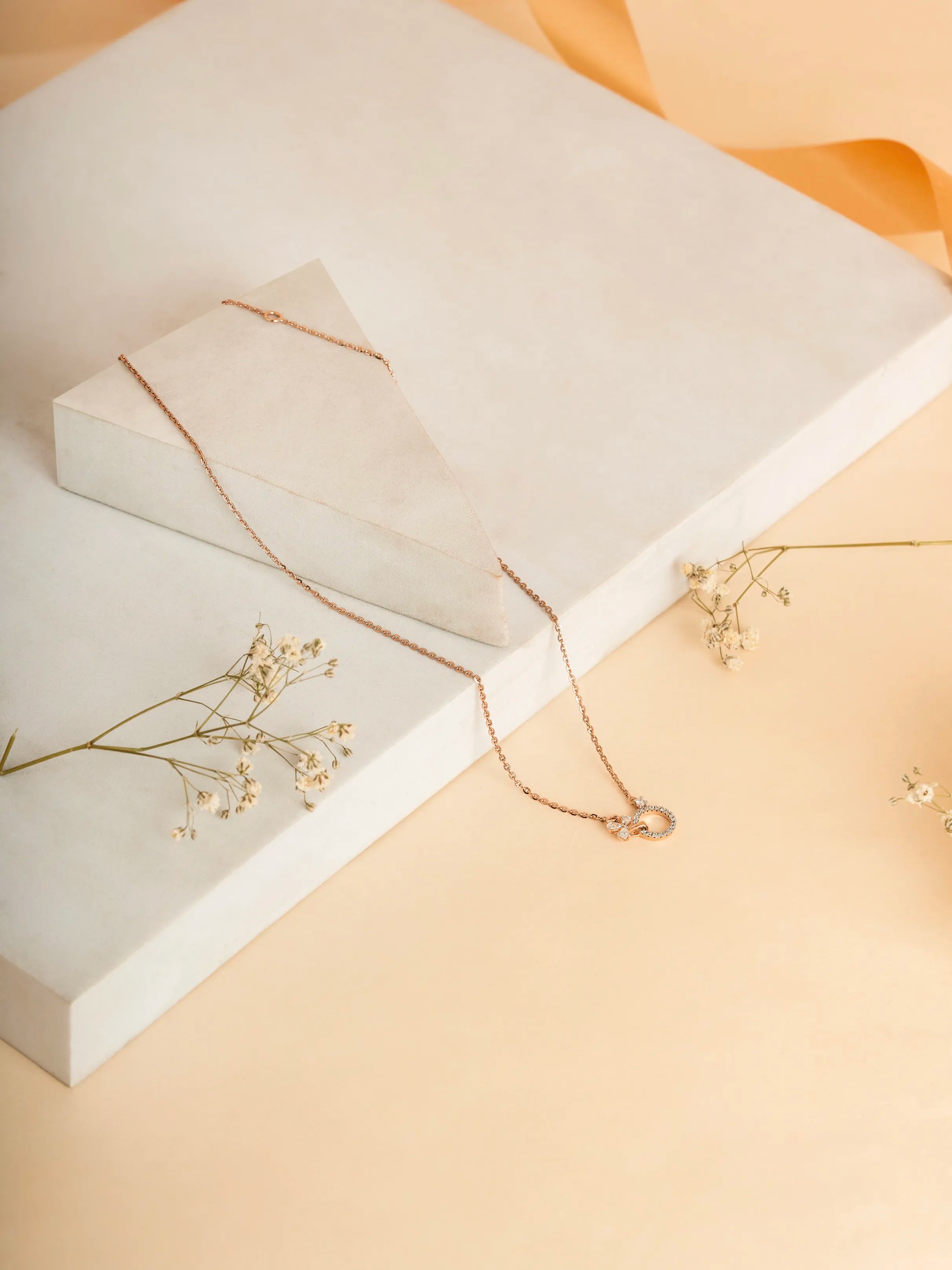 The Mini Sparkle Loop Necklace