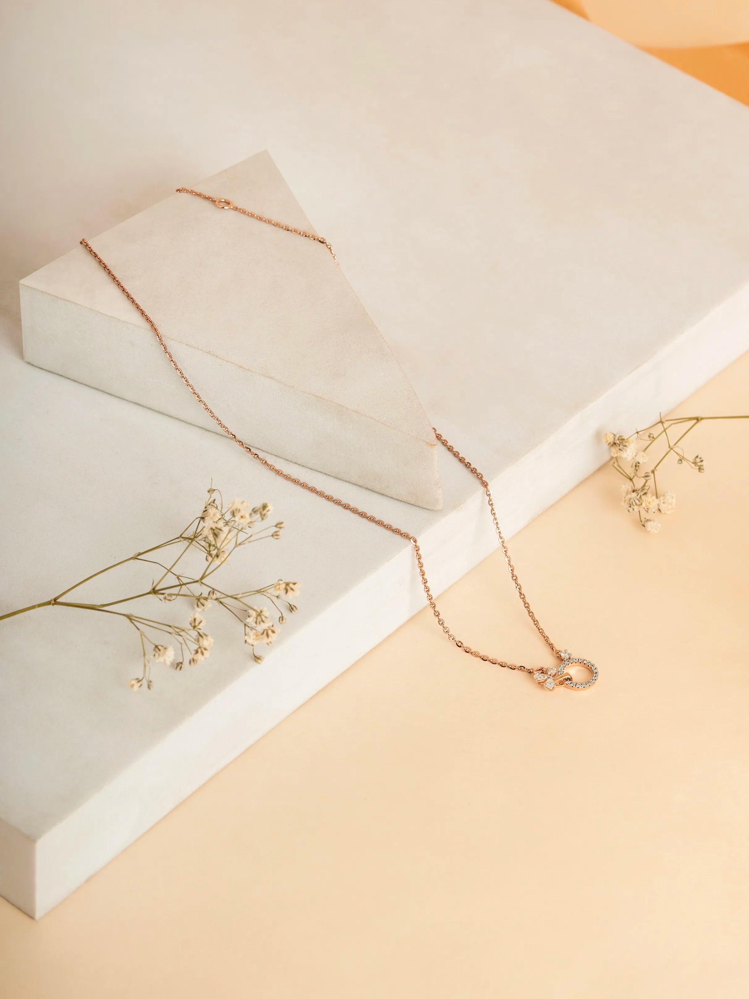 The Mini Sparkle Loop Necklace