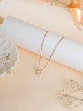 The Mini Sparkle Loop Necklace